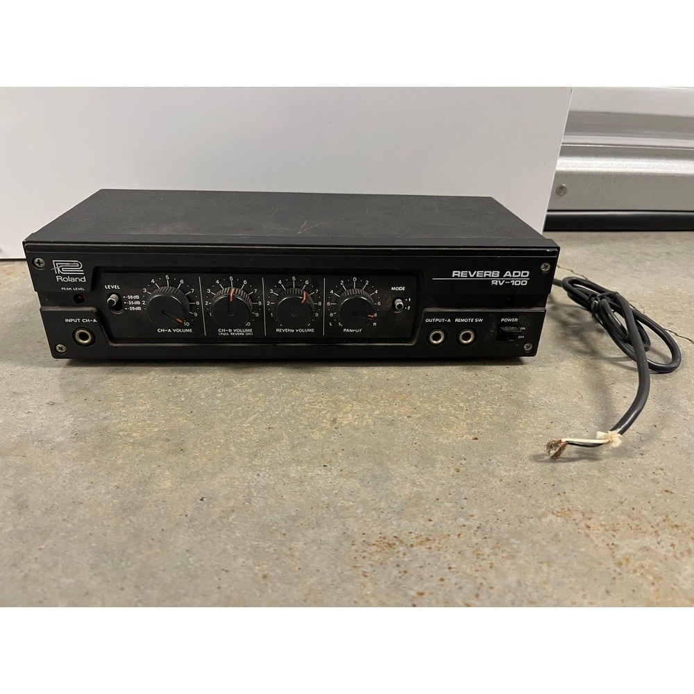 Roland RV-100 Add Spring Reverb- SHIPS FROM CALIFORNIA - Vintage - 1980-1983